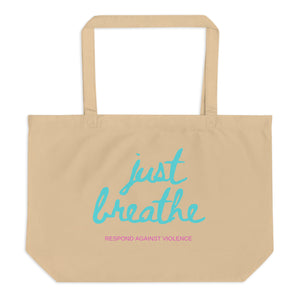 Just Breathe Tote Bag