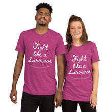 Load image into Gallery viewer, Fight Like a Survivor T-Shirt