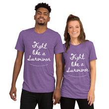 Load image into Gallery viewer, Fight Like a Survivor T-Shirt